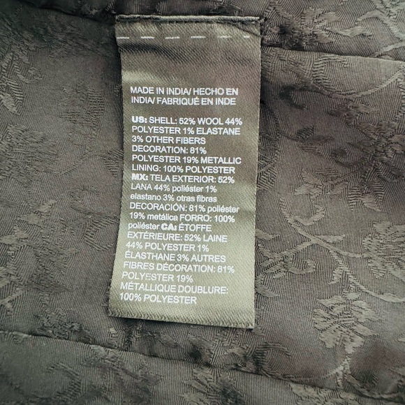 Chico’s Jacket, GORGEOUS, size 2 (12/14), NWT - Picture 8 of 10